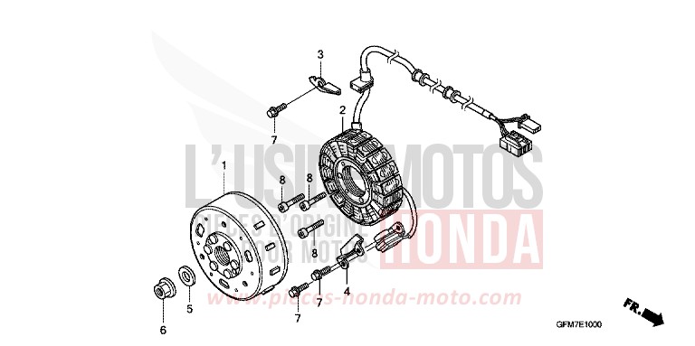 GENERATRICE de NHX 110 Lead CANDY LUCID RED (R264) de 2008